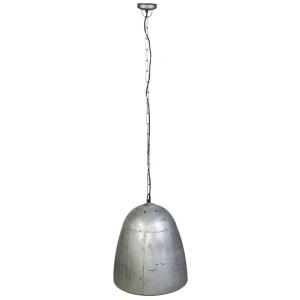 Lampara de techo de metal gris 44x44x51