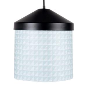 Lámpara de techo de metal negro con 3pantallas intercambiab…