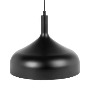 Lámpara de techo de metal negro D.30