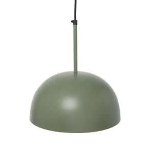 Lámpara de techo de metal verde caqui D.33