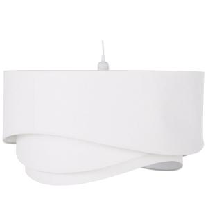 Lámpara de techo de papel maché blanco