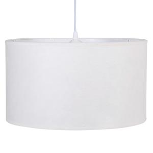 Lámpara de techo de papel maché blanco