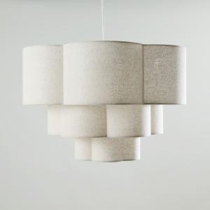Lámpara de techo de poliéster reciclado de 3 niveles color…