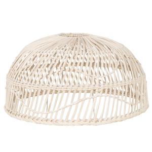 Lámpara de techo de ratán beige D.43