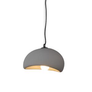 Lámpara de techo de resina gris ø30cm