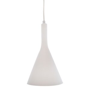 Lámpara de techo de yeso blanco