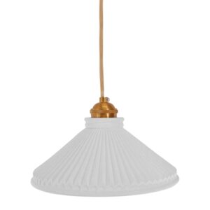 Lámpara de techo de yeso color blanco 23cm