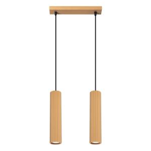 Lámpara de techo dorado aluminio alt.  30 cm