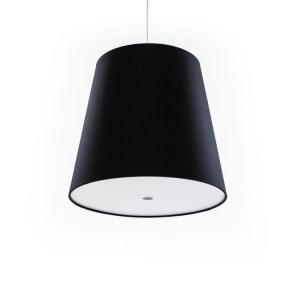 Lámpara de techo en chintz negro diámetro 33cm