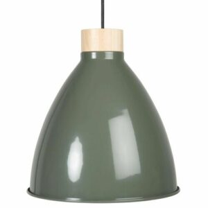 Lámpara de techo en metal verde