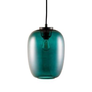 Lámpara de techo en vidrio metal verde esmeralda diámetro 2…
