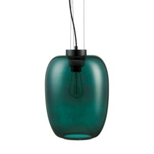 Lámpara de techo en vidrio metal verde esmeralda diámetro 2…