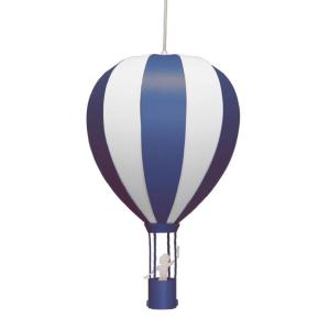 Lámpara de techo globo azul de 30 cm