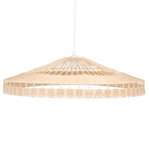 Lámpara de techo grande de ratán D. 65