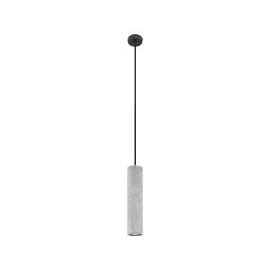 Lámpara de techo gris concreto  alt. 105 cm