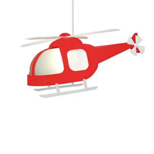 Lámpara de techo Helicóptero Rojo 53 cm