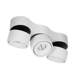 Lámpara de techo led de aluminio blanco