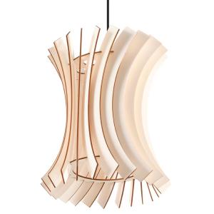 Lámpara de techo madera natural madera  alt. 107 cm
