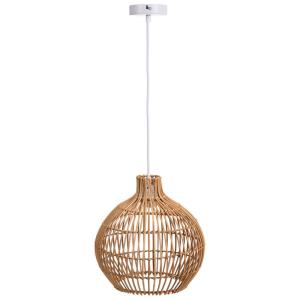 Lampara de techo marrón d29x31h cm