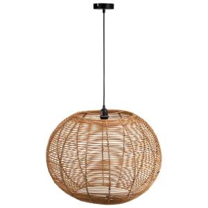 Lampara de techo marrón d57x41h cm