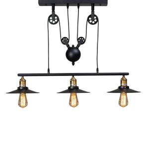 Lámpara de techo metal  88 cm
