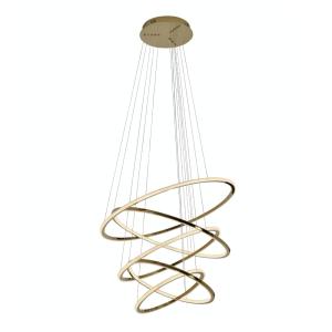 Lámpara de techo metal y aluminio  80 cm