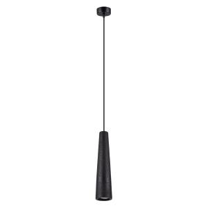 Lámpara de techo negro concreto alt. 125
