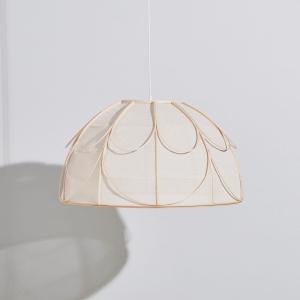 Lámpara de techo tipo cúpula de poliéster reciclado, color…