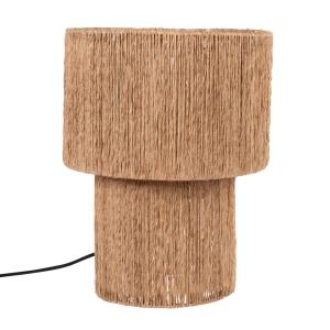 Lámpara de yute beige