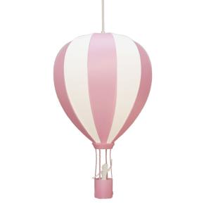 Lámpara globo rosa diámetro 30cm