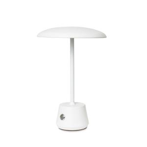 Lámpara LED inalámbrica en blanco