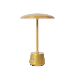 Lámpara LED inalámbrica en dorado