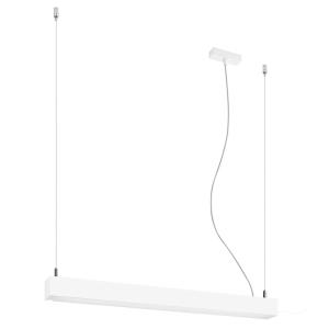 Lámpara lineal en aluminio, blanco l: 67cm