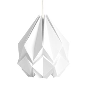 Lámpara para colgar de papel de color liso de origami - Tal…