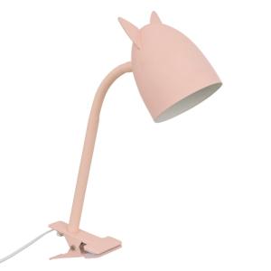 Lámpara pinza rosa 38x10x13cm