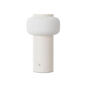 Lámpara portátil LED MIMO regulable gris  22,5 cm