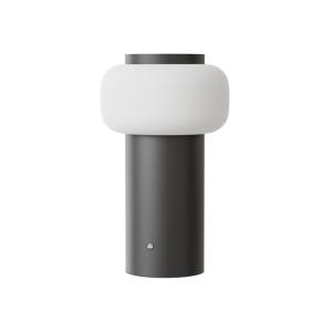 Lámpara portátil LED MIMO regulable negro 22,5 cm