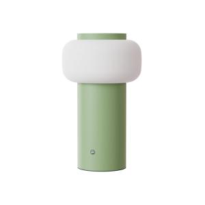 Lámpara portátil LED MIMO regulable verde 22,5 cm