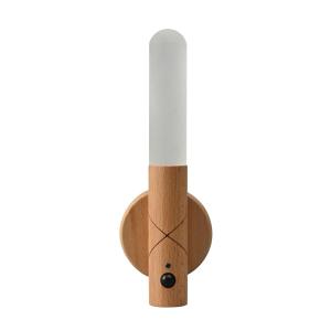 Lámpara portátil o aplique de pared de madera con sensor de…