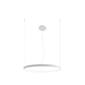 Lámpara rueda en métal, blanco l: 78cm