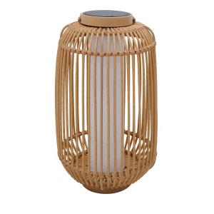 Lampara solar Marrón 31x31x H60cm