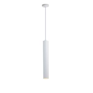 Lámpara techo minimalista aluminio blanco ø40 cm gu10