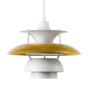 Lámpara techo moderna diseño metal blanco e27