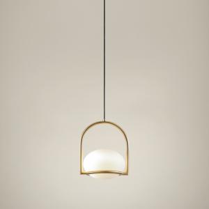 LEDS·C4 Coco Single - Lámpara Colgante de Techo E14 Dorado