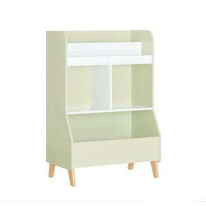 Librería infantil con 3 estantes y 1 compartimiento madera…