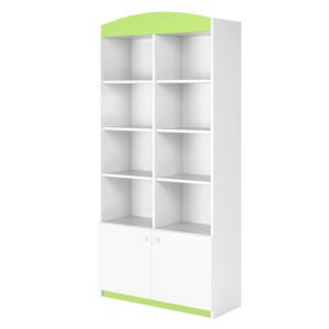 Librería infantil doble - pistacho