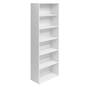 Librería maxi efecto madera blanca 202,5x72cm