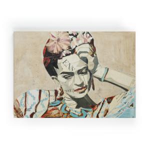 Lienzo 60x40 impresión Frida Collage