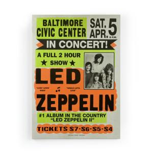 Lienzo 60x40 impresión Led Zeppeling