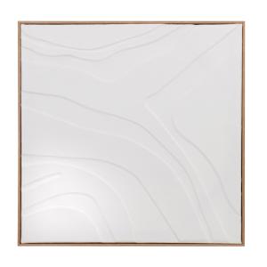 Lienzo pintado blanco 50 x 50
